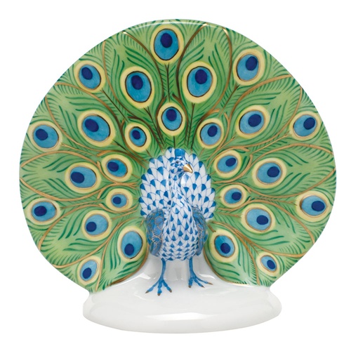 Herend Peacock Multicolor