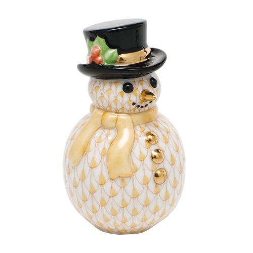 Herend Snowman Butterscotch