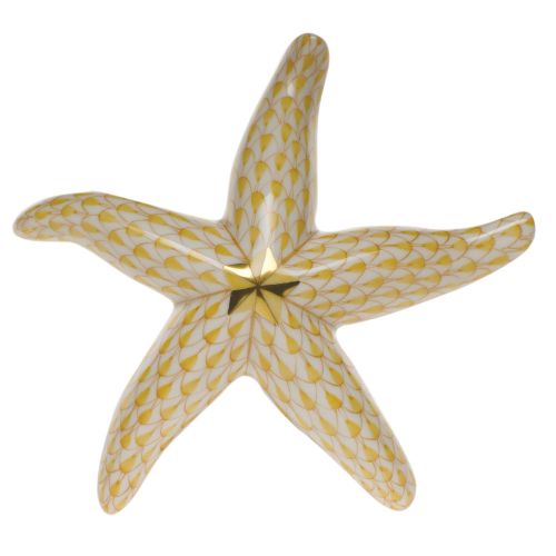 Herend Starfish Butterscotch