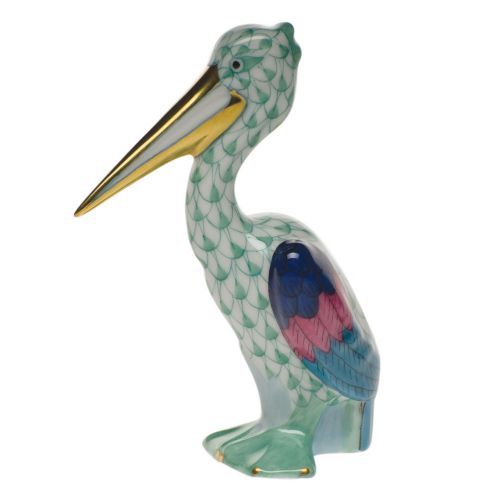 Herend Pelican Green