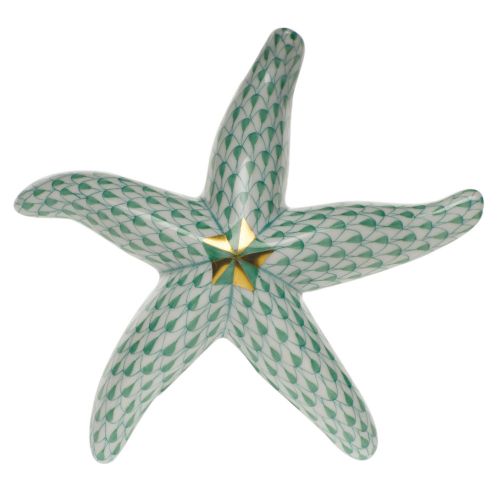 Herend Starfish Green