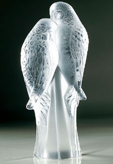 Lalique Two Parrots