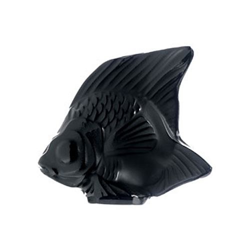 Lalique Fish Black