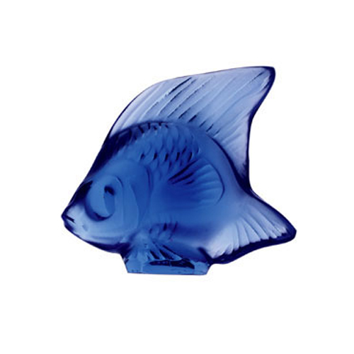 Lalique Fish Sapphire