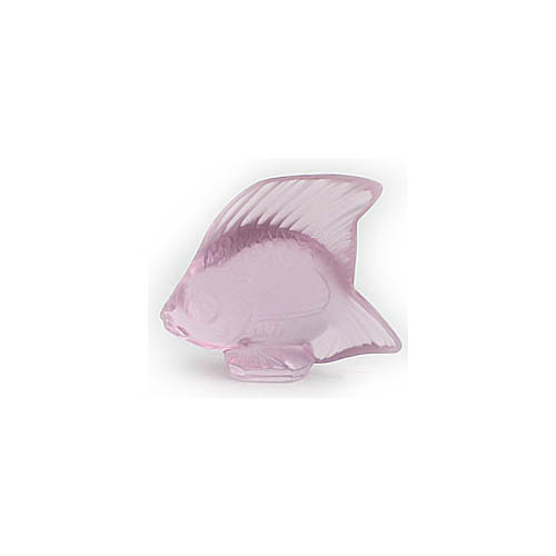 Lalique Fish Pink